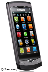 Das S8500 Wave ist das erste Samsung-Handy mit dem Betriebssystem Bada